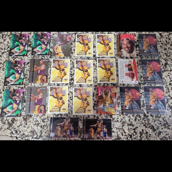 various brands Other - Kobe Bryant rookie cards & inserts
